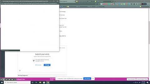 Submitting assignments from Google Drive to Canvas