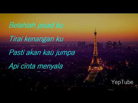 Asfan Shah - Sumpah Cintaku Lirik Video (OST Titian Cinta)