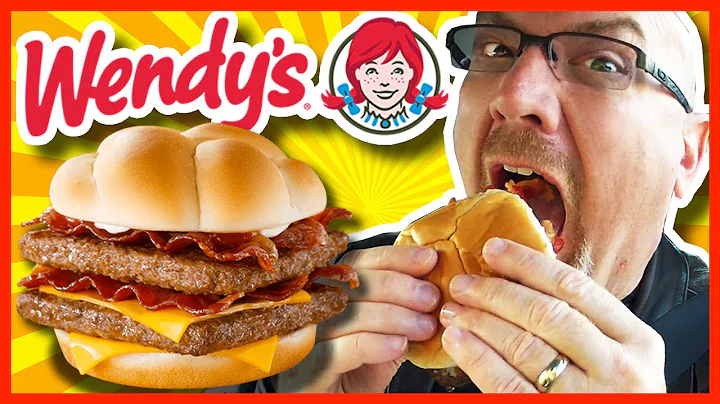 Wendy's BACONATOR Review and Drive Thru Test (LOTS OF BACON!!!)