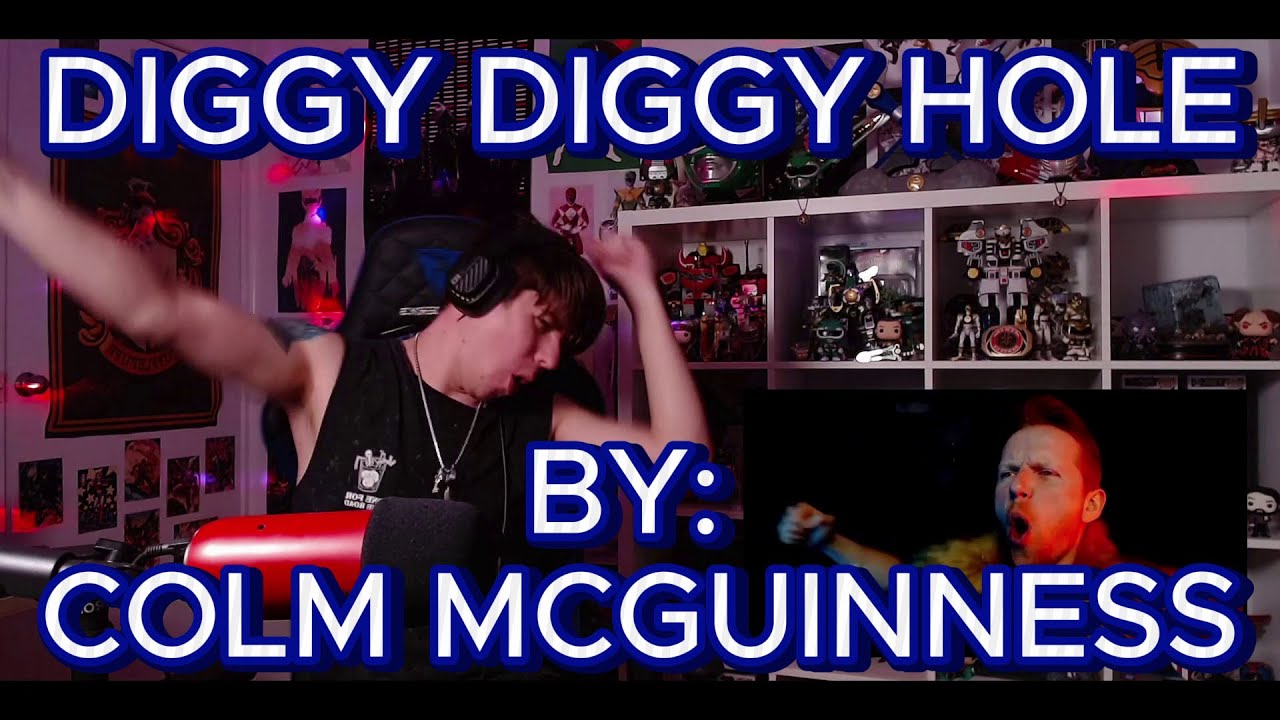 RUNNING AWAY TO LIVE AS A DWARF!!!!!!!!!!! Blind reaction to Colm R. McGuinness - Diggy Diggy Hole
