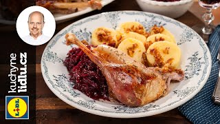 Dlouze Pečená Husa S Červeným Zelím - Roman Paulus - Recepty Kuchyně Lidlu