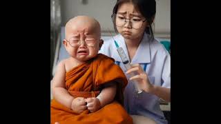 little monk so cute🌾🌾🌾🌿#newvideo #subscribe #cutebaby #baby #vairalvideo #love