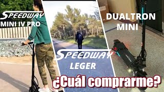 ¿Que Scooter eléctrico comprar? |Dualtron Mini Vs Speedway Leger Vs Speedway mini 4 pro | Modo Rider