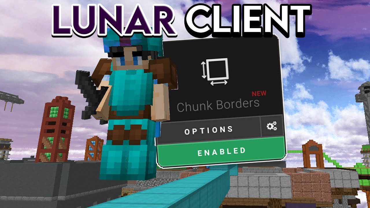 The New Lunar Client Update Is Awesome.. | hypixel bedwars - YouTube