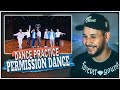 BTS (방탄소년단) 'Permission to Dance' Dance Practice РЕАКЦИЯ