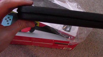 Review New Nintendo Switch Official Case and Screen Protector