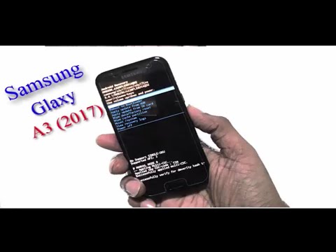Samsung Glaxy A3 2017 hard reset without FRP