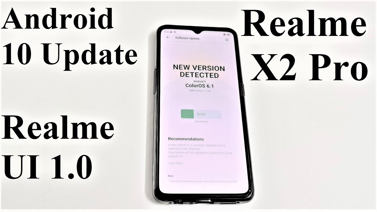 How to Update Realme X2 Pro to Android 10 and Realme UI 1.0