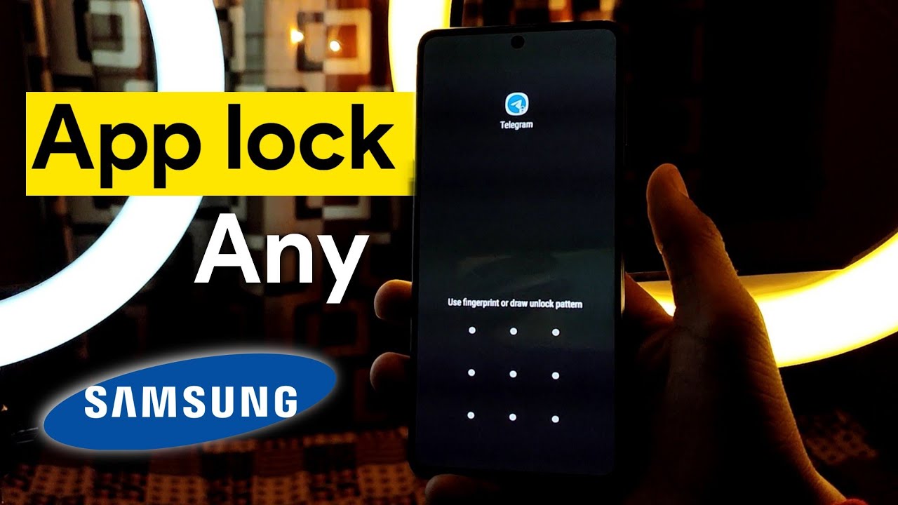 app lock in samsung m51