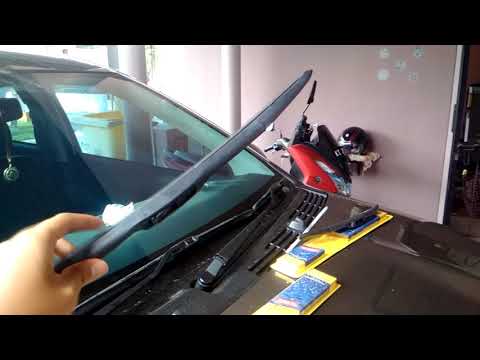 HKS Wiper Toyota Calya/Sigra Setelah 8 Bulan Pemakaian. 