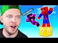 J’ai Survécu sur 1 SEUL LUCKY BLOC sur Minecraft ! (ft. Unchained,BriceBBrice)