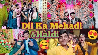 Didi Ka Haldi And Mehndi Reception Emotional Scene Dance Me Popat Ho Gaya 