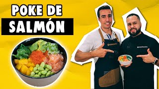 Como hacer POKE de SALMÓM | POKEBOWL | PapaArturo &amp; Juan Pedro Cocina