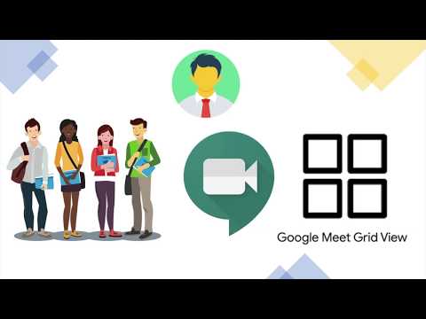 Google Meet Grid View