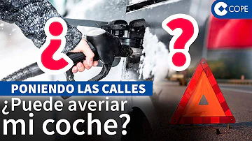 ¿Puede congelarse el gasóleo en un coche?