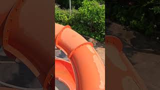 🍊 Orange Rainfortress Water Slide 💦 At Vana Nava Hua Hin 🇹🇭