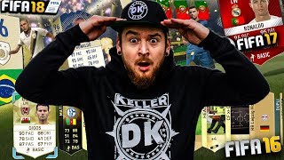 FIFA 16 - FIFA 18 Compilation | BEST Pack EVER 😱 Das ULTIMATIVE Pack Opening 😱