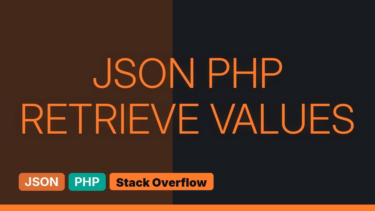 How to retrieve values from multilevel json? - YouTube