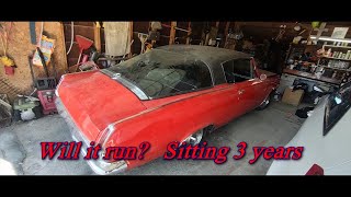 1965 Plymouth Barracuda sitting 3 years. Will it run. Pt.1 Ep.583