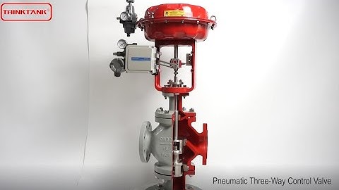 Pneumatic Three Way Control Valve