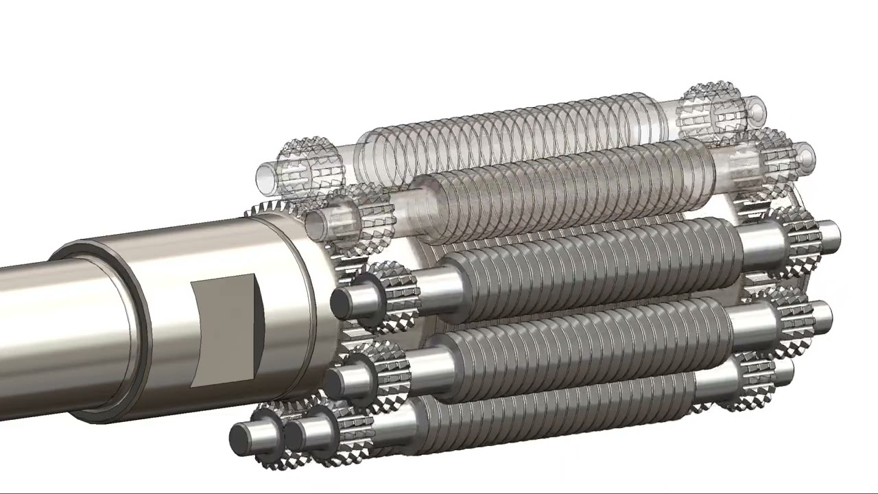 how a planetary roller screw works? How to manufacture them?