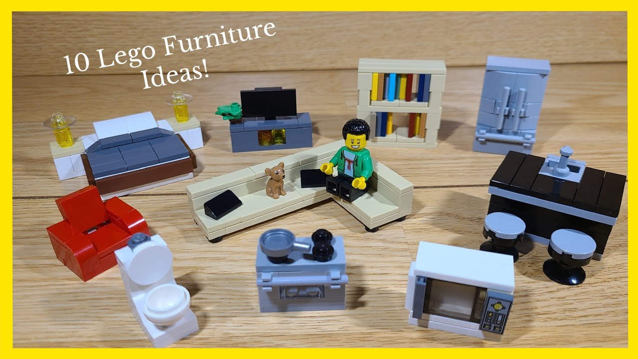 How to build Lego of Furniture! -
