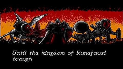 Sega Genesis - Shining Force - Intro/Opening