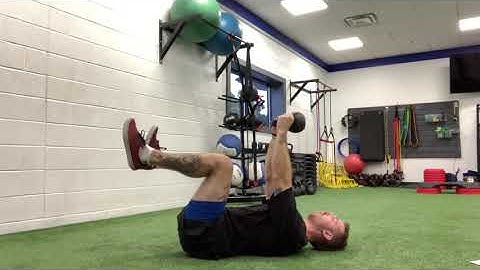 Deadbug with KB pullover