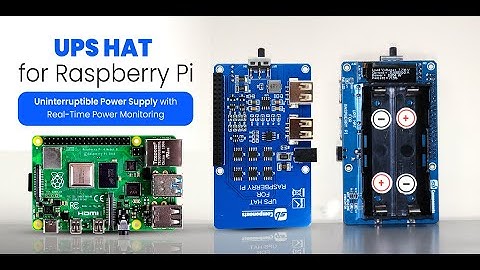 UPS HAT For Raspberry Pi
