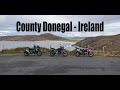 County donegal  ireland   dunfanaghy  moto guzzi v85tt