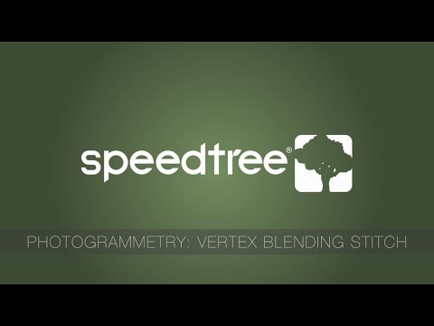SpeedTree 8.2: Extending a Photogrammetry or Custom Trunk Using Vertex Blending