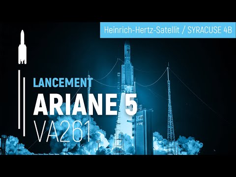 Vol VA261 | Heinrich-Hertz-Satellit & SYRACUSE 4B | Ariane 5 | Arianespace