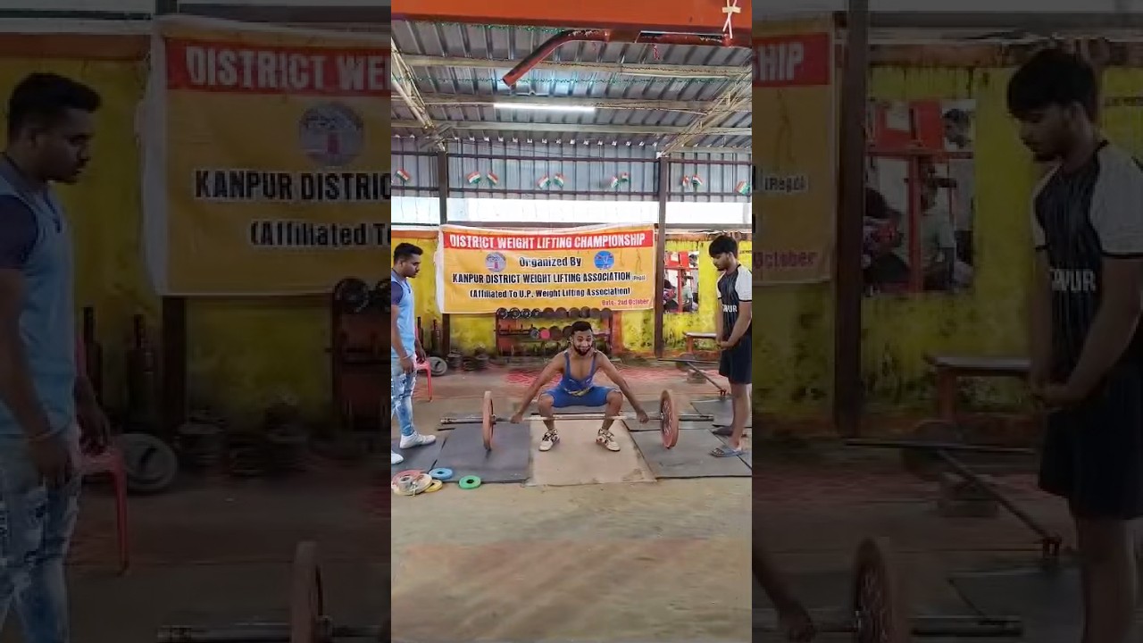Kanpur district weightlifting competition 2025 