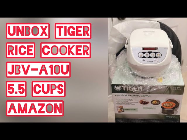 Unboxing Tiger IH 5.5 Cup Rice Cooker with Slower Cooker + Bread Maker
