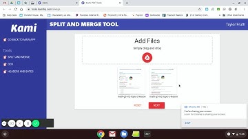 Kami Split and Merge walkthrough
