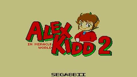 Sega Master System - Alex Kidd in Miracle World 2 Intro (HD)