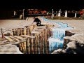 3D Street Art Illusion - Making of and RESULT !