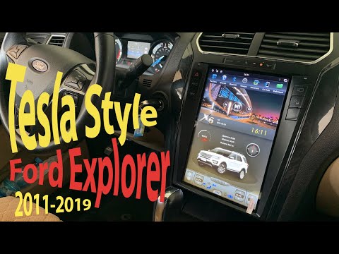 Обзор Tesla Style Ford Explorer 2011-2019