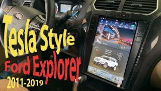 !!!NEW!!! Head Unit Tesla Style Ford Explorer 2011-2019