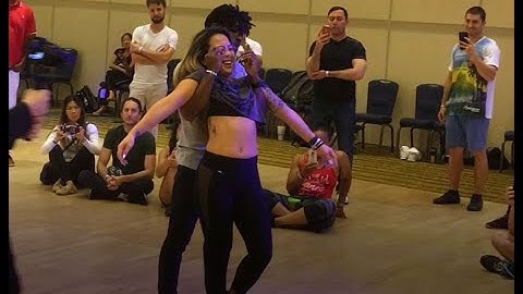 Funny Brazilian Zouk Dance | Walter Fernandes Hannah Miller-Jones
