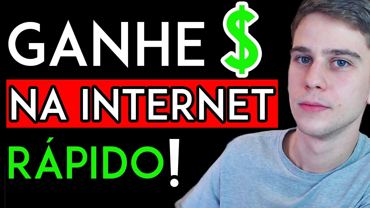 5 FORMAS DE GANHAR DINHEIRO RÁPIDO NA INTERNET!
