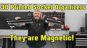 Magnetic 3D Printed Socket Organizers Customized For You