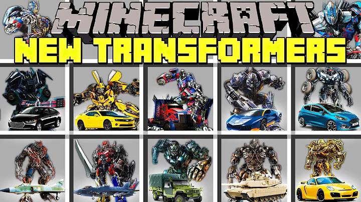 Minecraft NEW TRANSFORMERS MOD l BUMBLEBEE, OPTIMU...