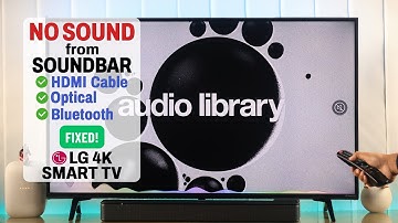 LG Smart TV: Soundbar Not Working? - Fixed!