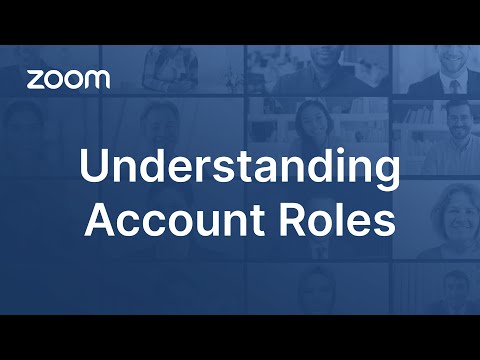 Understanding Zoom Account Roles