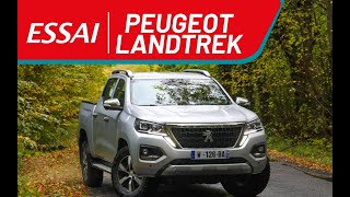 Essai Peugeot Landtrek : on a testé le pick-up au Lion