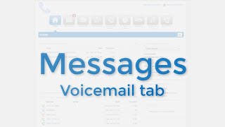 EarthBend360 Ascend UC:  Basic User - Voicemail Tab