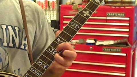 LOTW - Banjo Lessons: Partial chord positions (Part 3) - The barre chord shape