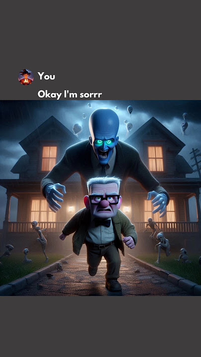 Carl vs Megamind #ai #aiart #memes