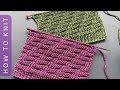2-х сторонний эффектный узор спицами [+СХЕМА] для вязания кардигана/шарфа/шапки💜💚Nice knit stitch